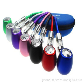 K1000 E-Cigarette Newest Design E-Pipe Mod K1000 Atomizer 18350 Battery 900mAh Capacity EGO Kit in Zipper Case DHL Free Shipping